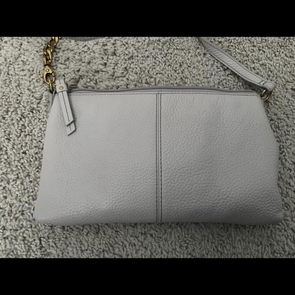Fossil grey crossbody/shoulder bag - Picture 2 of 6